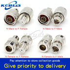 1PCS L16 N To F TV Male Female Straight Connector Adapter L16 N Male Female To F TV Male Female Imperial Coax Converter