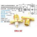 1/3/5piece SMA Male Female RF Straight Connector 90 Degree Right Angle Tee Type 3Way Splitter RPSMA To RP-SMA Male Adapter