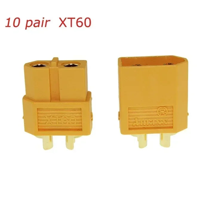 Amass Connector XT90S XT90-S Anti Spark XT30U XT60 XT90 MR30 XT60H Plugs Male Female FPV Drone Battery