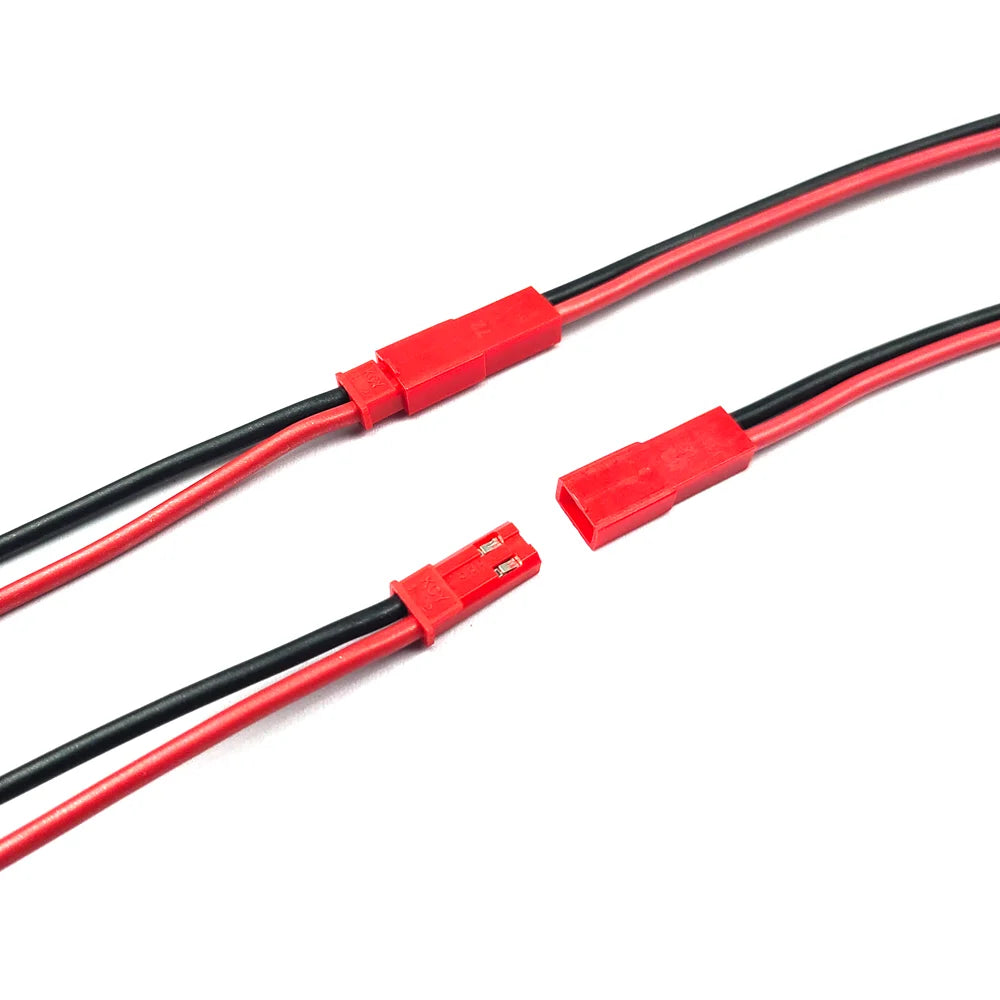 5/10/20Pairs JST SYP 2Pin Connector Male Female Plug 20AWG 10cm Silicone Cable for LED Strip RC Battery
