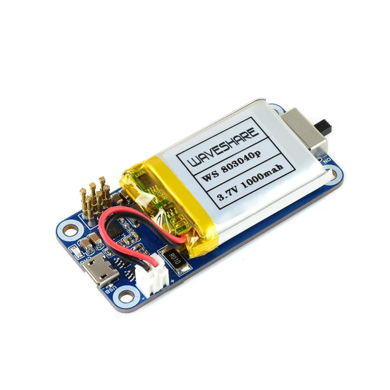 Waveshare UPS HAT (C) Uninterruptible Power Supply UPS HAT For Raspberry Pi Zero UPS