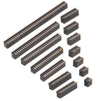 10pcs SMT 1.27mm 1.27 Double Row Female Breakaway PCB Board Pin Header socket Connector Pinheader 2*5 2*10