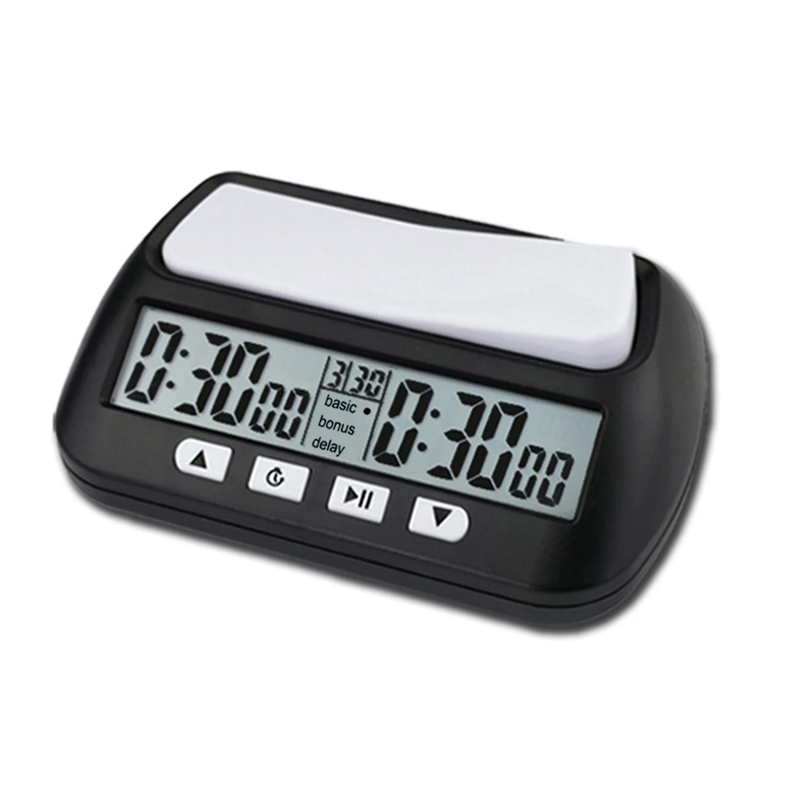 3-in-1 Multifunction Portable Chess Clock Digital Chess Timer for Board Games Professional Calculagraph  Time-meter with Alarm