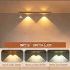 Night Light USB Motion Sensor Wireless Ultra Thin LED Wine cooler Light For Kitchen Cabinet Bedroom Wardrobe Cabinet Lighting