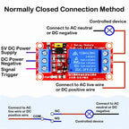 Relay Module 1 Channel 5V 12V 24V Board Shield With Optocoupler Isolation Support High and Low Level Trigger for Arduino