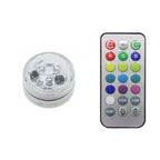Submersible LED Lights Waterproof RGB Underwater Light For Wedding Tea Light Hot Tub Pond Pool Bathtub Aquarium Party Vase Decor