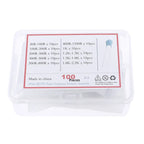 100Pcs PTC Positive Temperature Thermistor Resistor Assorted kit MZ5 50 ohm-2.2K 10Value Each 10pcs