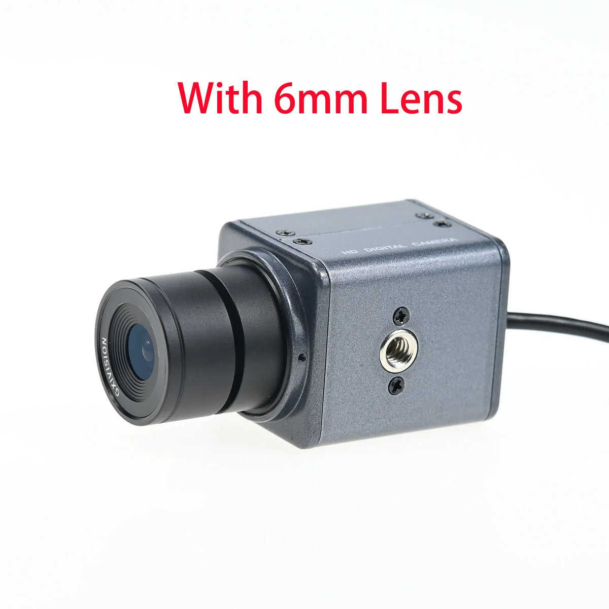 OV9281 Global Shutter,120fps USB Camera 720p Monochrome,Box Webcam 5-50mm/2.8-12mm Varifocal Lens,High Frame Rate Golf Simulator
