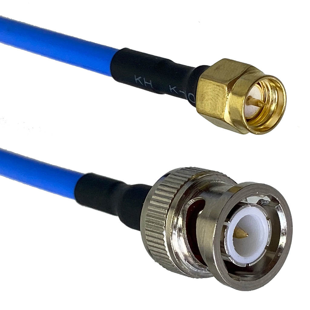RG402 0.141"  BNC Male Plug to SMA Male Plug Connector Wire Terminal Flexible cable RF Jumper pigtail Cable 6inch~20M