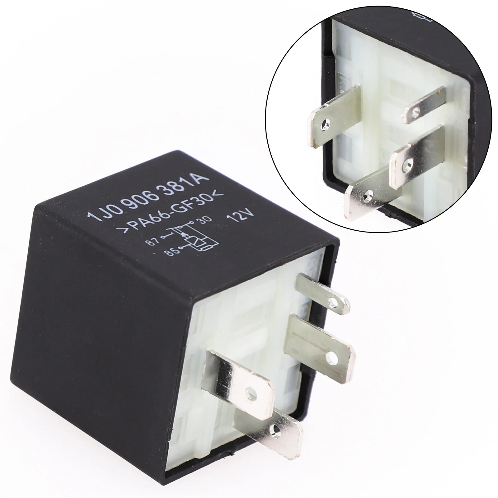 Replacement Car Engine ECU Fuel Pump Relay 109 1J0906381A Compatible with For Skoda Vehicles 1989 2006 Except MK5 Models