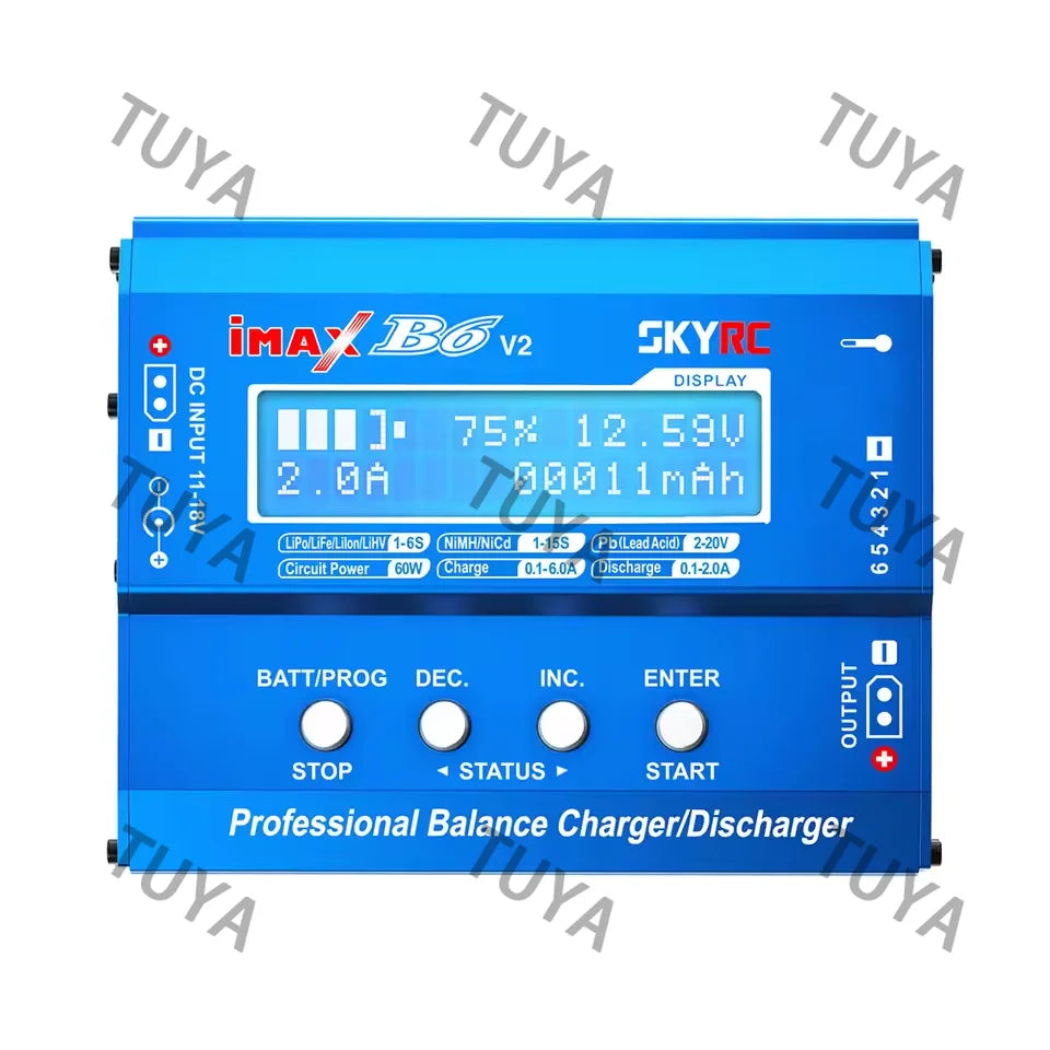 Original IMAX B6 V2 6A 60W Balance Charger Discharger for Mavic/Inspire Battery