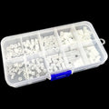 200Pcs Plastic LED Hollow Spacer Standoffs M3 M5 Round Nylon Isolation Washers (2/4/6/8/10mm)