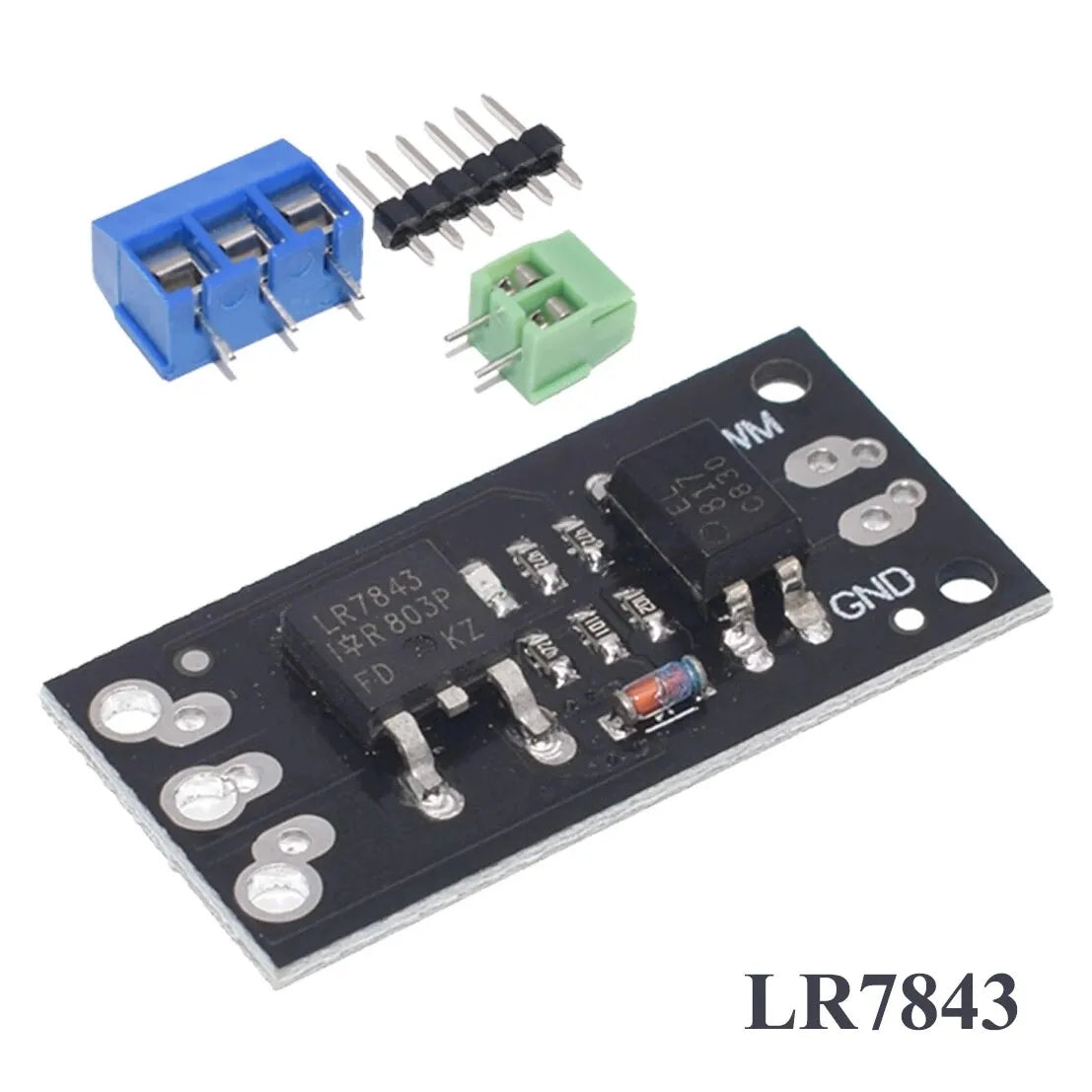 1/4PCS FR120N LR7843 AOD4184 D4184 Isolated MOS Tube FET Module Replacement Relay 100V 9.4A 30V 161A 40V 50A Board
