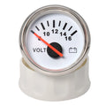 52mm Volt Gauge Marine Auto Voltmeter Universal 8-16V Waterproof Gauge Car Boat Instrument Red Backlight 12V Car Voltage Gauge