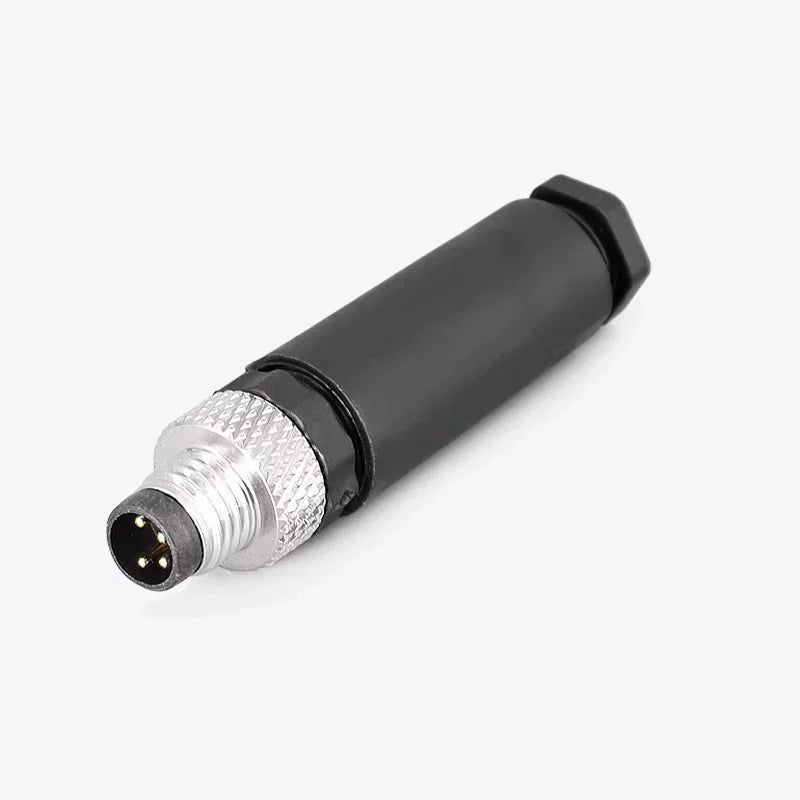 5/20PCS M8 3/4/5/6/8 Pin Sensor Connector Screw Male Female Threaded Plug Coupling Straight Aviation Eletrical Adapter