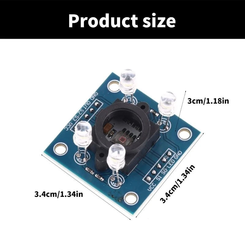GY-31 TCS230 TCS3200 Color Sensors Color Recognition Module Color Induction Module For Accurate Color Detection Recognize