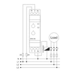 【CUSTOMER FAVORITE】ERV-08-V2 5A Electronic Time Delay Relay DIN Rail 0.1 Second To 100 Hours Multifunction Timer