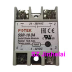 Authentic Original FOTEK Single phase Solid State Relay SSR- 10DA 25DA 40DA 50DA 75DA 10DA-H 25DA-H 40DA-H 50DA-H 75DA-H