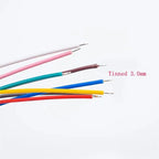 M8 Socket 3 4 5 6 8 Pins Female Male Solder Type Front Back Panel Mount Waterproof Connectors
