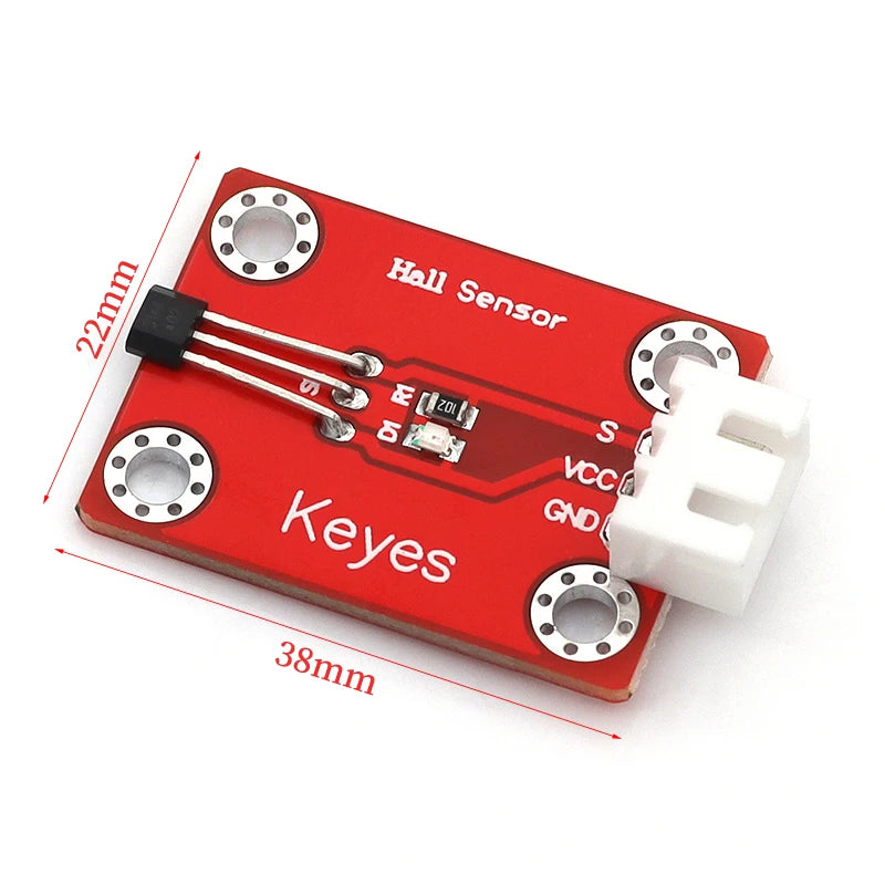 1/5/10Pcs A3144 Hall Effect Switch Magnetic Sensor Module for Motor Speed Counting