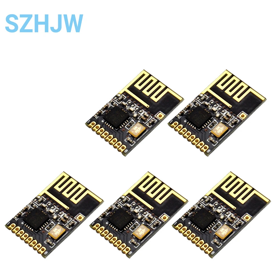 1/5/10pcs Mini NRF24L01+ 2.4GHz SMD RF Wireless Transceiver Module Mini Power Enhanced Version SMD Receiver Transceiver Board