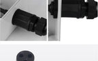 IP68 RJ45 Network Connector with LAN Wire M20 Waterproof Ethernet Retardant Terminal Connectors Quickly RJ45 Panel Plugs with DC