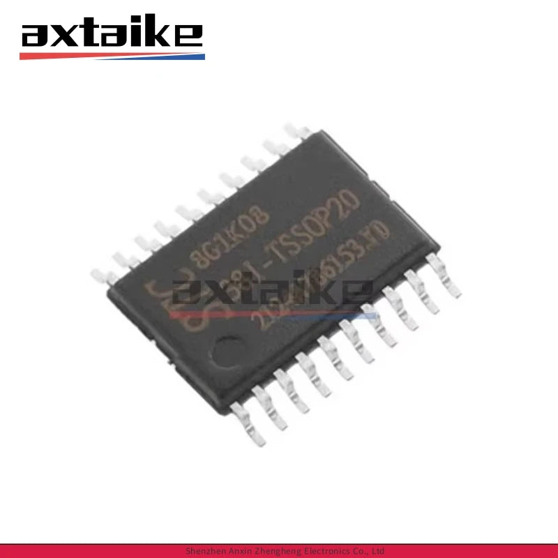 5PCS STC8G1K08-38I-TSSOP20 STC8G1K08 8G1K08 TSSOP-20 20Pin Enhanced 1T 8051 Microcontroller MCU Chip SMD IC