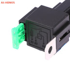 (HB05)1Pc 4 Pin 5 Pin 30A Auto Relay With Fuse Coil Voltage 12V/24V DC Relay Vehicle Rel Fused Relay