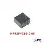 5Pcs HONGFA Relay HF42F-005-2HS HF42F-012-2HS HF42F-024-2HS 6Pin 5A Compatible FTR-F4AK024T F4AK012T 5V 12V 24V Power Relay