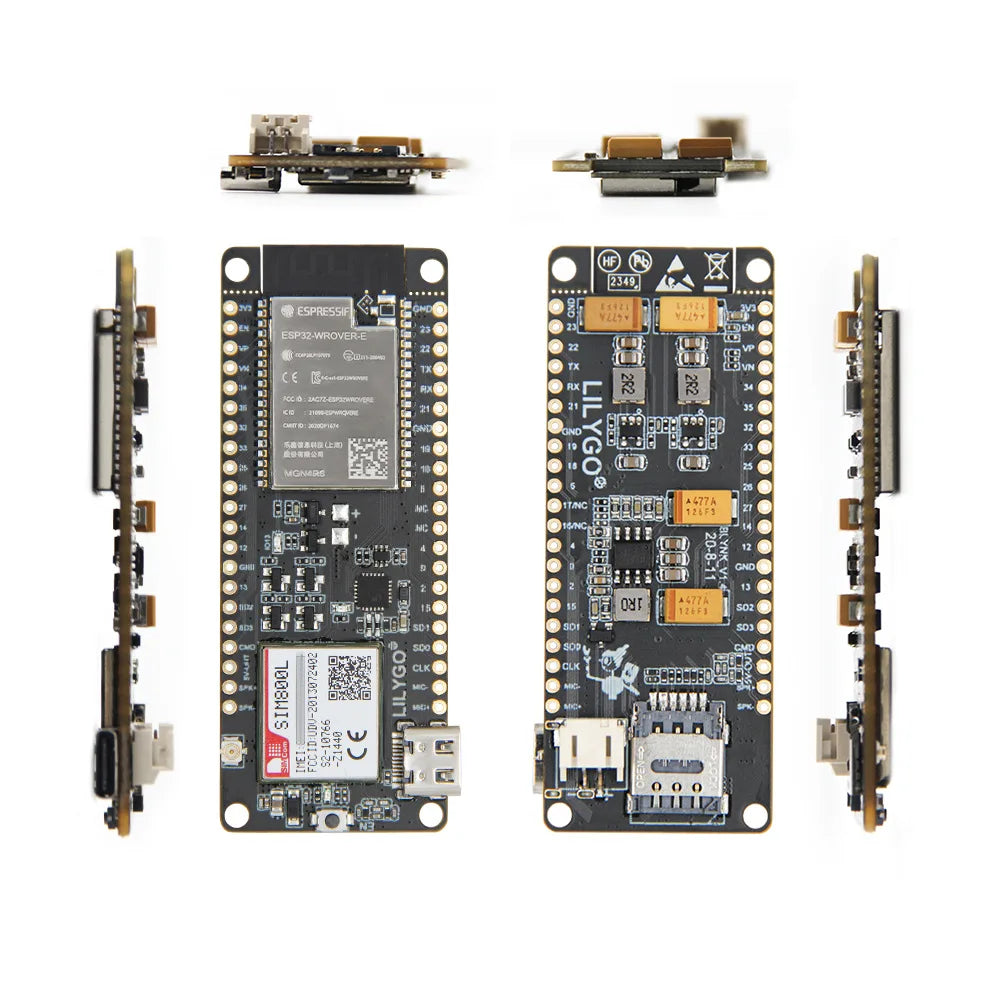 LILYGO TTGO T-Call V1.4 ESP32 WIFI Wireless Bluetooth Module FPC Antenna SIM Card SIM800L Module