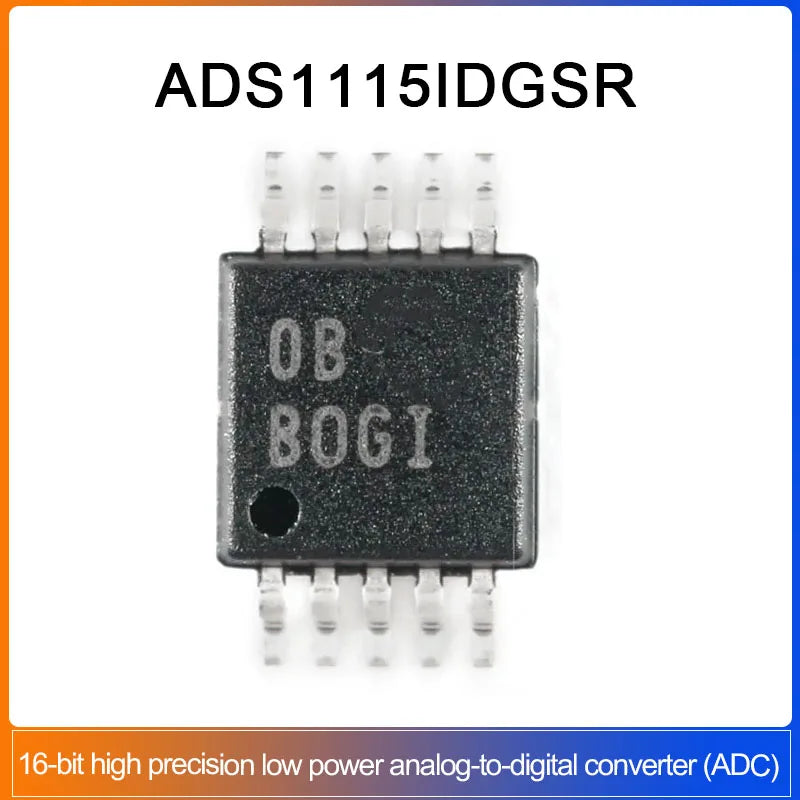 5-20PCS ADS1115IDGSR VSSOP-10 ADS1115I DGSR ADS1115 16-bit Analog-to-digital Converter ADC Chip