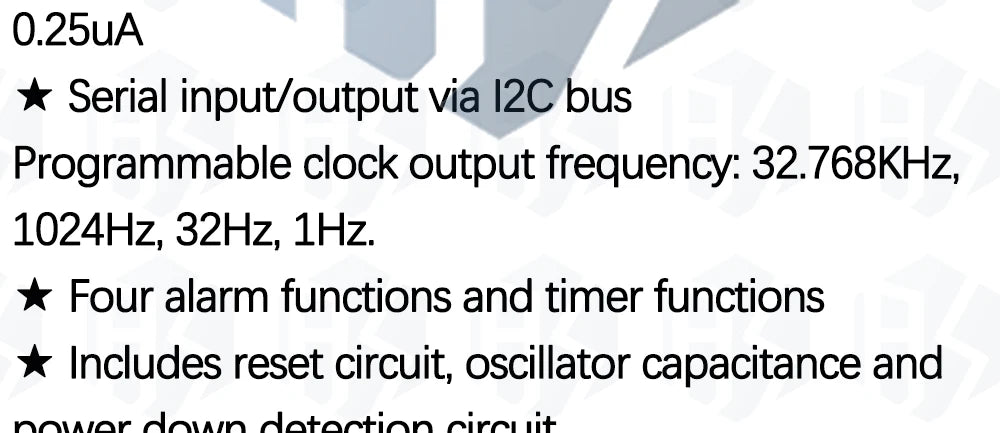 1~10PCS PCF8563 PCF8563T 8563 IIC Real Time Clock RTC Module Board Good than DS3231 AT24C32 3.3V EGBO