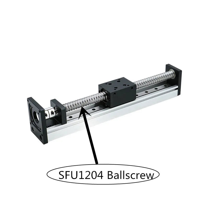 HLTNC GX1204 1605 Mini Actuator Linear Module Stage With MGN12 Rail Fit Nema 17 23 57mm Stepper Motor For CNC 3D Printer Z Axis