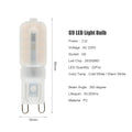 1pcs Mini G9 1W 2W LED Light Bulb AC 220V SMD 2835 LED Lamp For Chandelier Replace 20W 30W Halogen Lamp Home Indoor Lighting