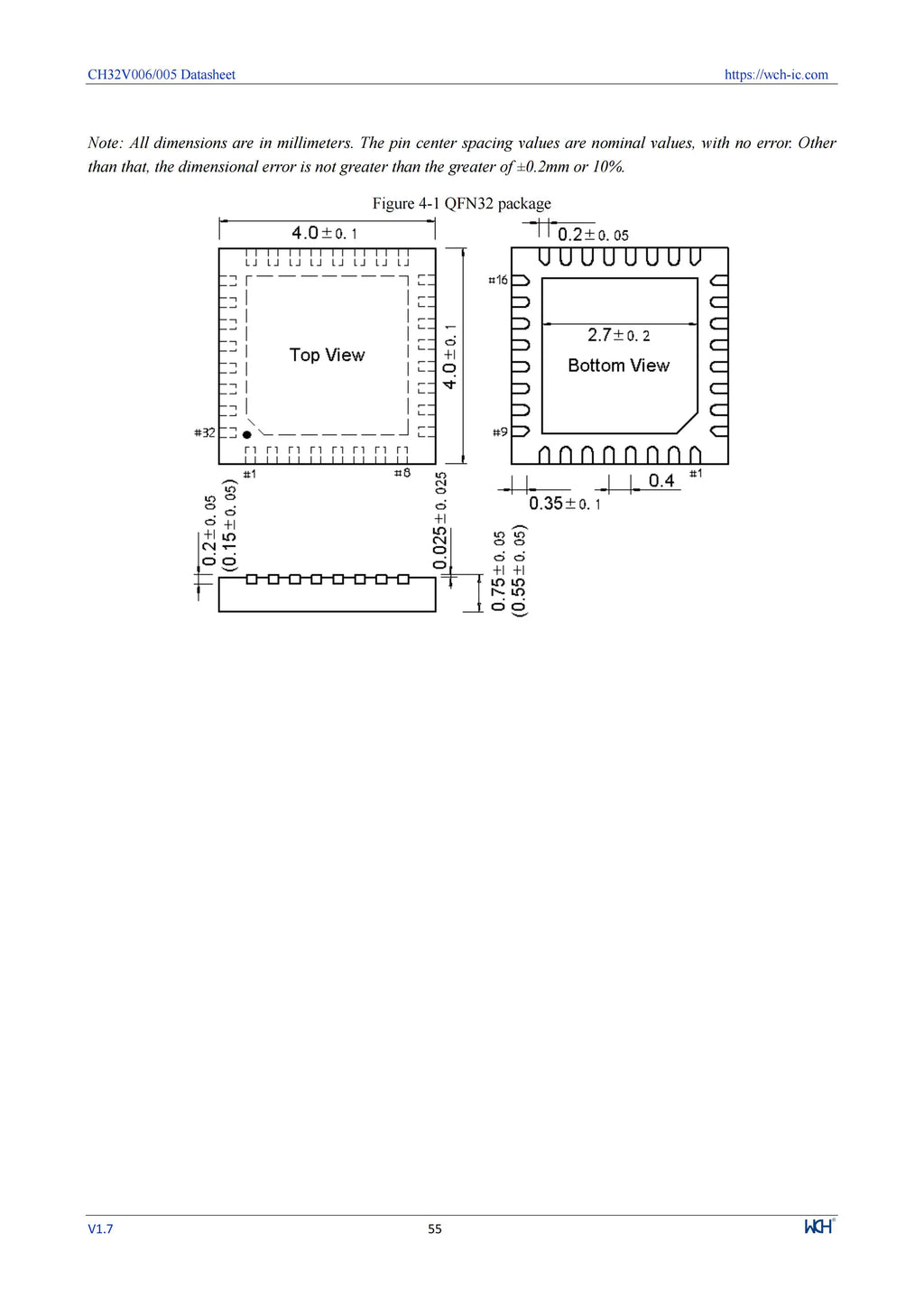 10Pcs/lot CH32V006 32V006F8P7 32V006K8U6/E8R6 Industrial Grade MCU 64K Flash Multi-Purpose General Purpose Microcontroller