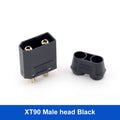 30A XT90NE Lithium Battery Charging Connector Wire Fixed Female Head Welded Type Gold-plating XT90 Terminal Male New Energy Plug