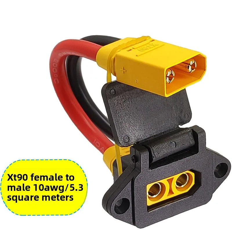 QS8-S Power Charging Plug XT90 Male Female Diamond Shell XT90S Anti-fire Electric Vehicle Lithium Battery Modification Interface