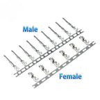 10sets 2.54mm SM2.5 1x2/3/4/5/6-12P Female And Male Air Docking Female Male Plug Housing Terminal Bar Connector