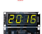 TM1637 LED Display Module 4 Digit Time Indicator Tube 7 Segment Digital Indicator Tube 0.56 Inch Digital LED Module