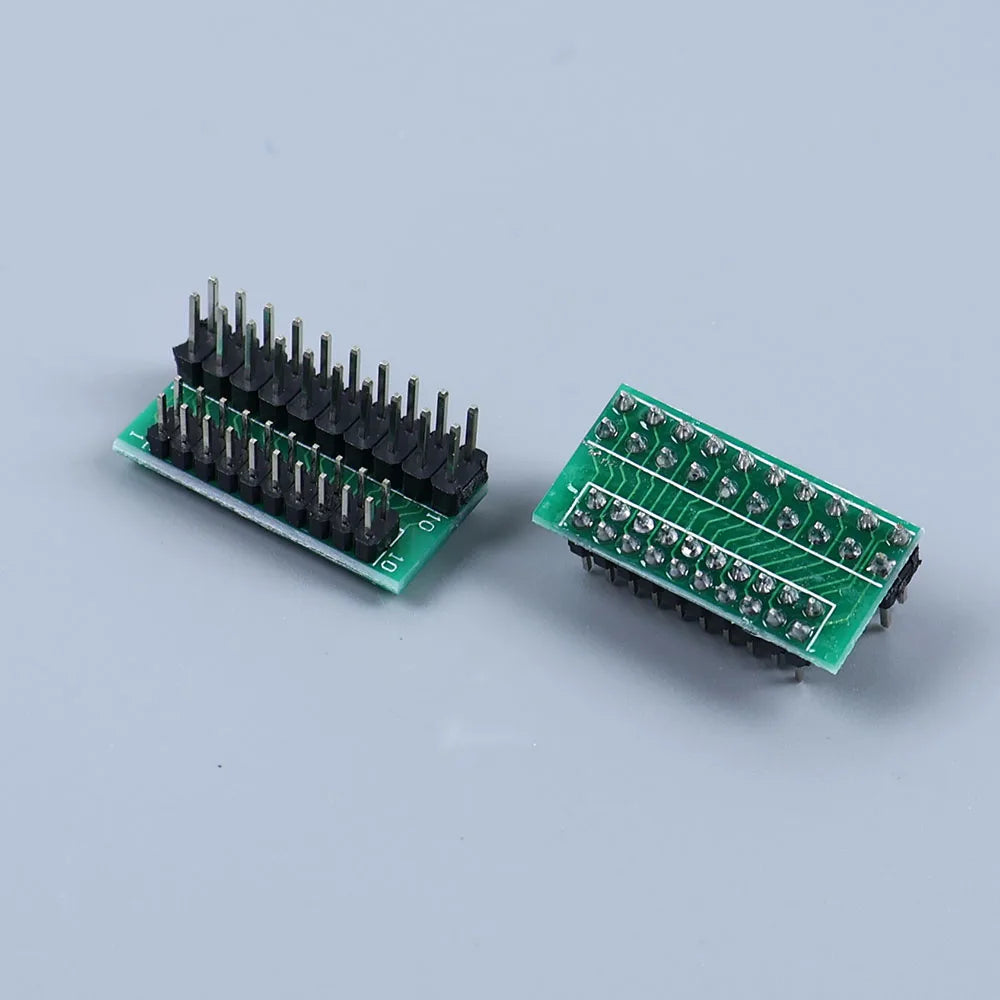 1/5/10PCS 1.27mm 2.0mm 2.54mm Pitch Transfer Plate Converter Single Double Row Pin PCB PCI Adapter Board