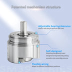 17-24bits BiSS C/SSI RS485 interface 39mm 24 bit mini absolute rotary encoder SM39 absolute rotary encoder