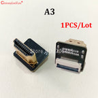 1PC Ribbon Flat FPV HDMI-Compatible Connector Flexible Cable Raspberry Pi 4 Micro HDTV To HD/Mini HD Female 90 Degree FFC 20pin