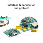 TYPE-C 20W High Power Fast Charging Wireless Charger Transmitter Module Partition 0-10MM