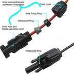 14AWG M，C-4 To Dc7909 Connection Cable M.C-4 Energy Storage Battery Conversion Cable Solar Photovoltaic Connection Power Cable