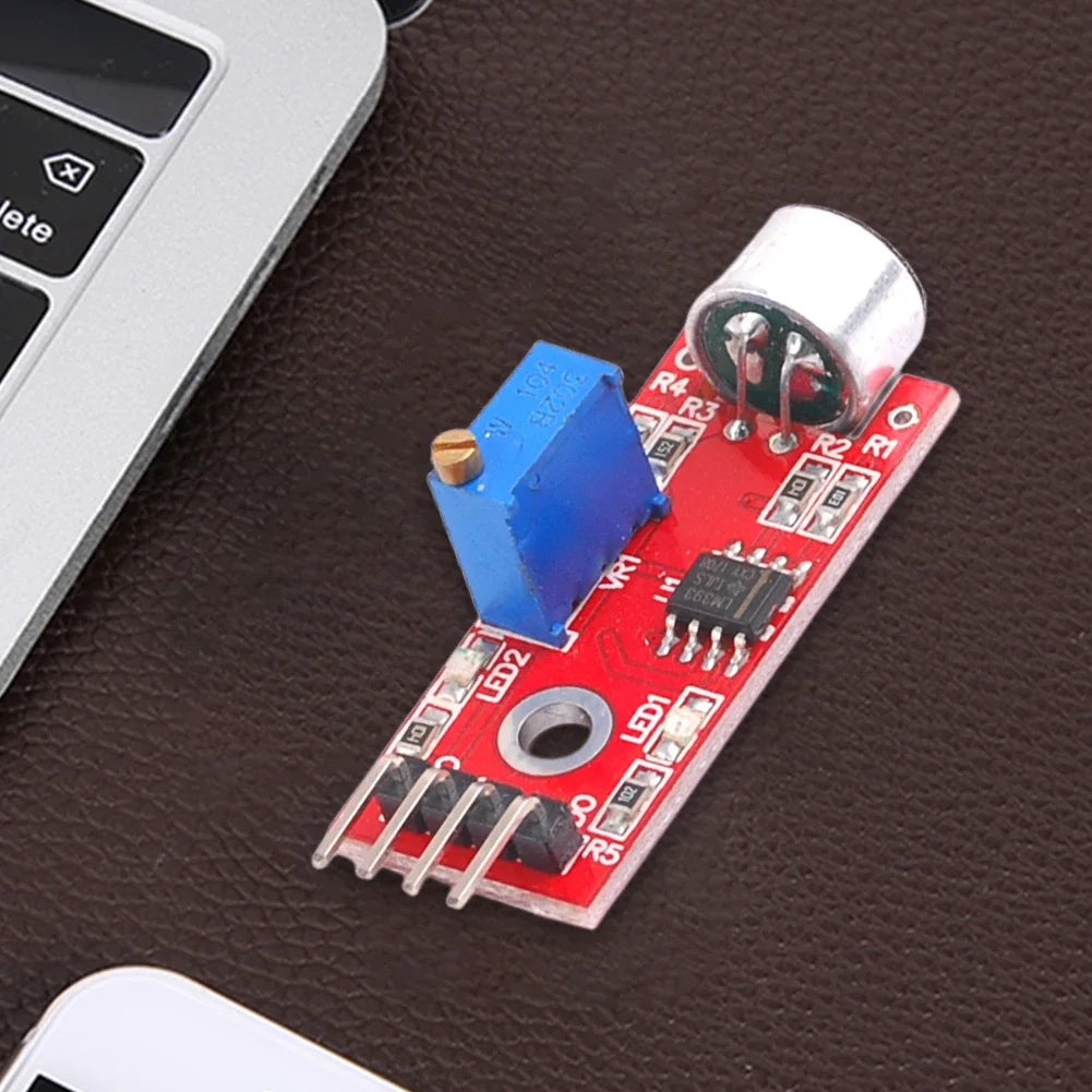 1-10PCS KY-037 High Sensitivity Sound Detection Module DC 4-6V LM393 Microphone Sensor Detection Module For arduino AVR PIC