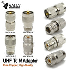 PL259 SO239 UHF Male to N Female Adapter  L16  N Type to UHF Male Female Straight RF Coaxial Connector Wholesale
