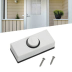 Push Button Door Bell Chime Bell Push Press Button Inserts Wall Plastic Hard Wiring Stylish Exterior Design Doorbells