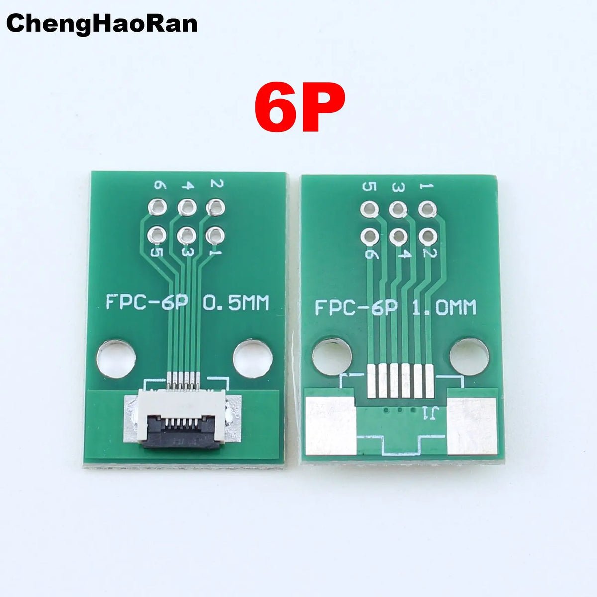1pcs 4P 6P 8P 10P 12P 14P 15P 16P 18P 20P Test Board Adapter Double Rows Plate Connector 2.54mm 0.5mm Flip FPC Soft Flex Cable