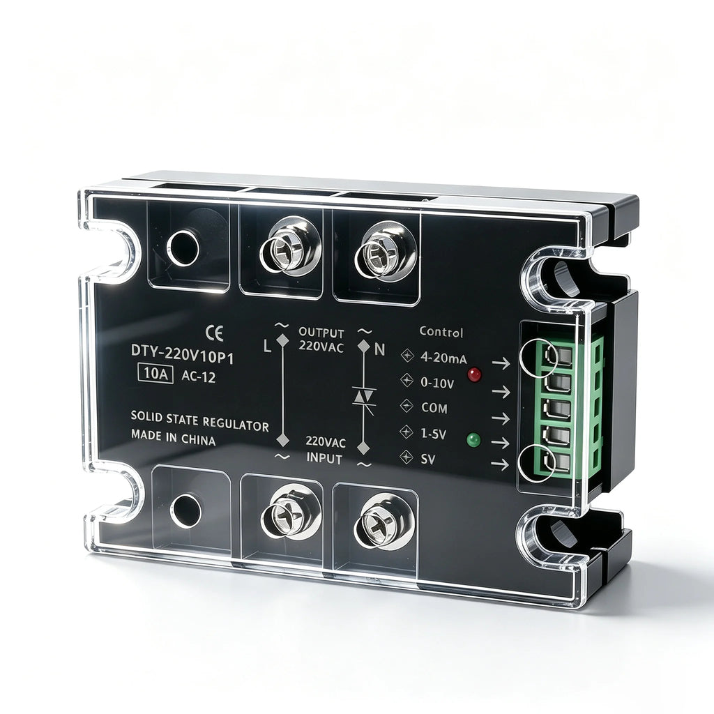 Voltage Regulator Relay Voltage Stabilizer Module Power Barrier Controller Enhanced Single Phase AC 10A-200A DTY