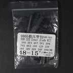150PCS 0805 1206 Zener Diode Kit 15 Values 3.3V-15V in Mixed SMD Packages (SOD-123, SOD-323) for DIY Projects